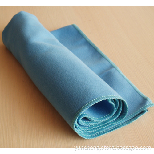 40X40cm Microfiber Overlocked No Scratch Lens Cloth (YRTW002)